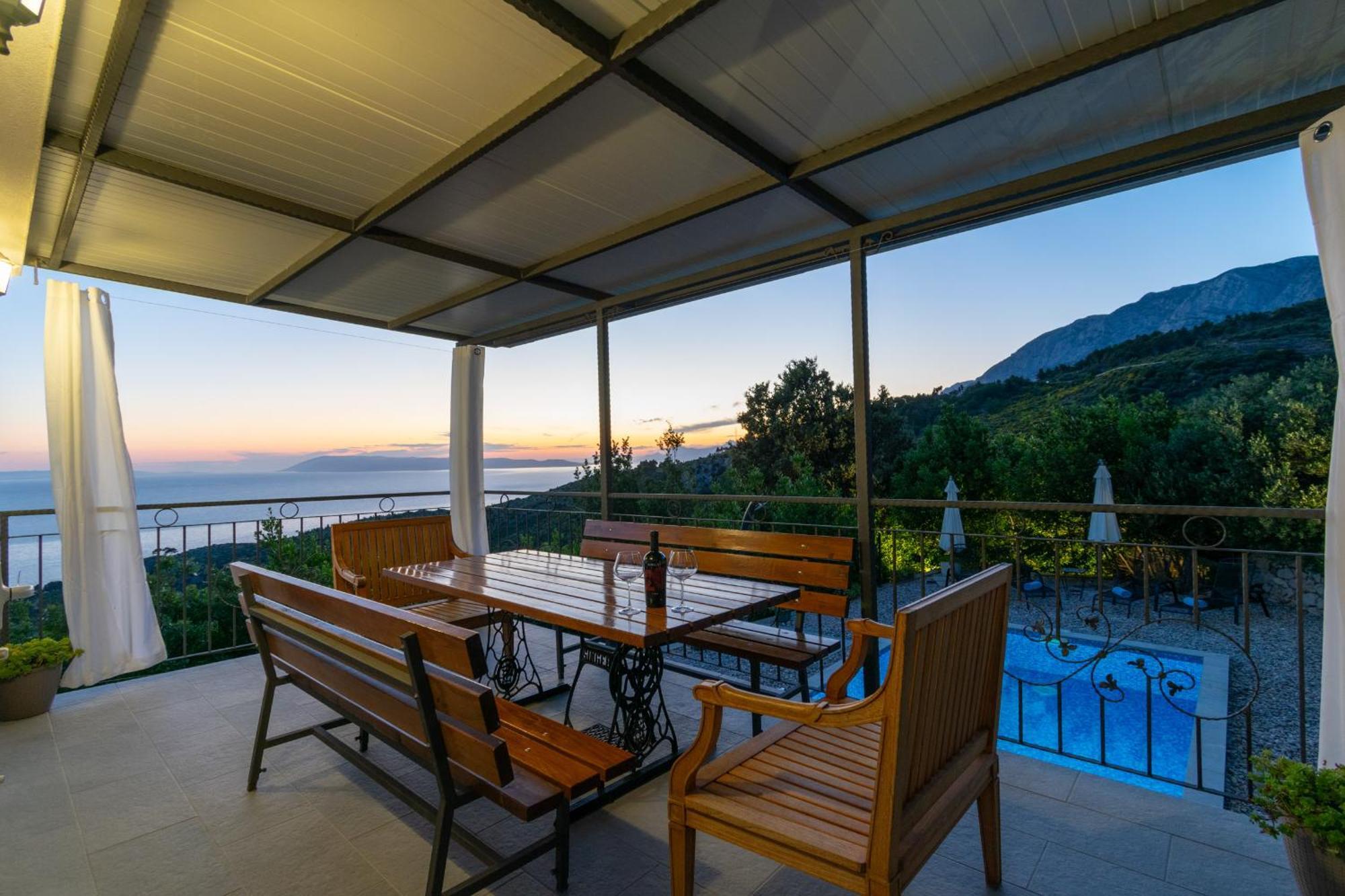 Villa With Sea View Podgora Ngoại thất bức ảnh